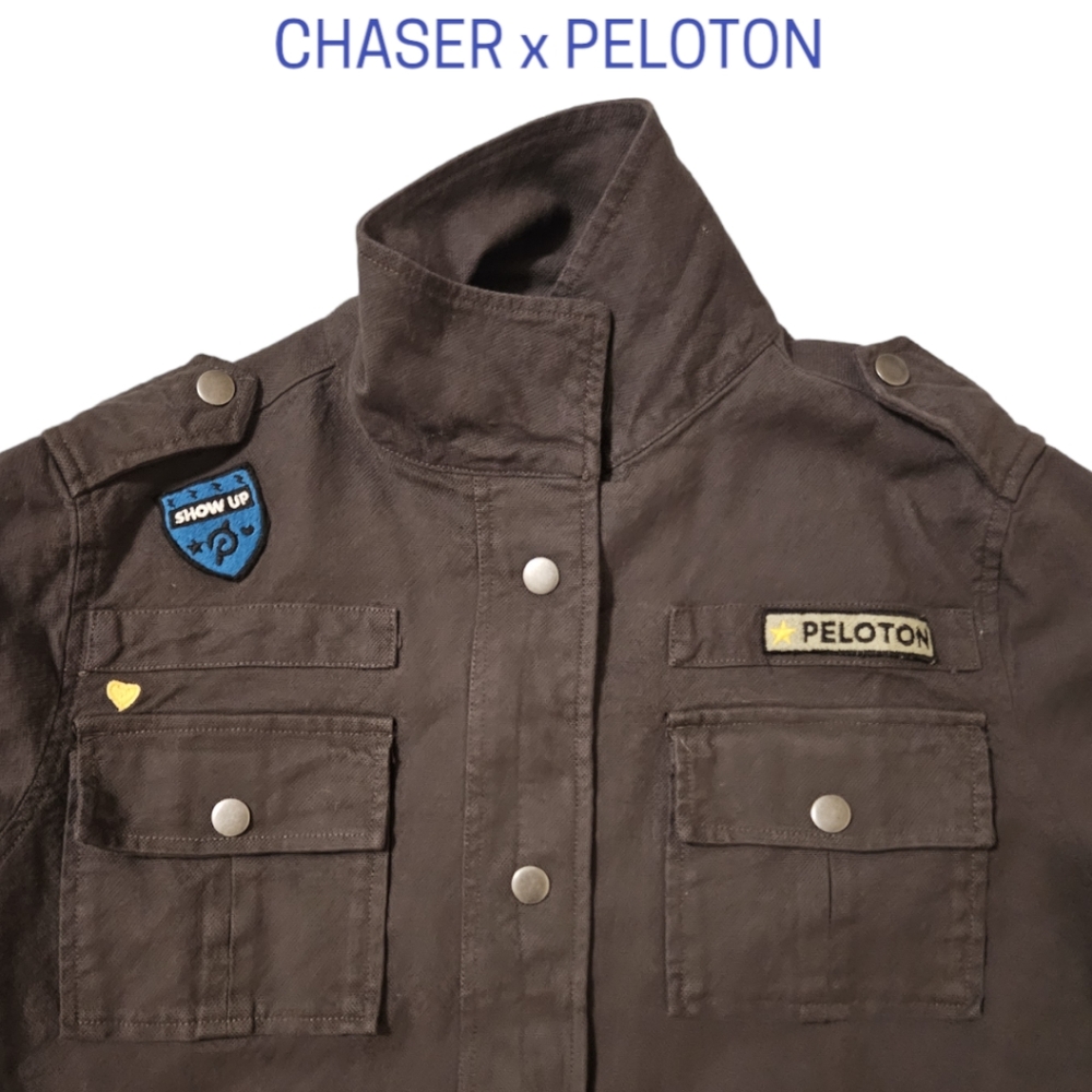 Chaser x Peloton Military  Lightweight Jacket - Picture 3 of 12
